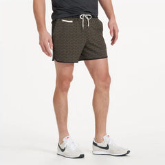 Banks Short Unlined 5" | Oregano Basketweave