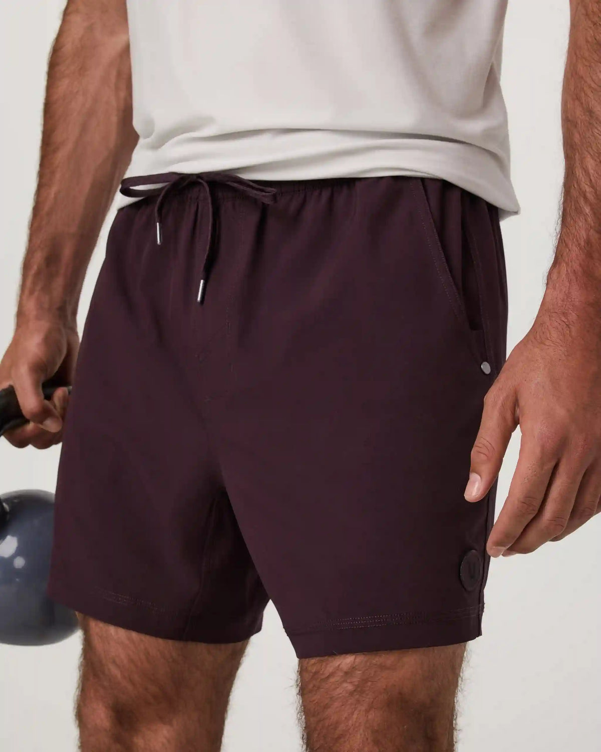 Kore Short Lined 5" | Raisin Tonal