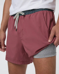Kore Short Lined 5" | Saltwater Red