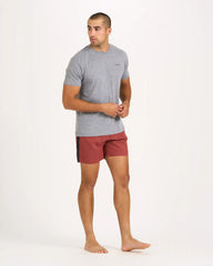 Peak Boardshort | Red Clay Micro Dot