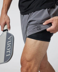 Elevate Kore Short Lined 7" | Zinc
