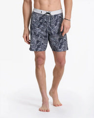 Infinity Boardshort | Charcoal Hydrangea