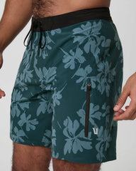 Infinity Boardshort | Deep Sea Plumeria