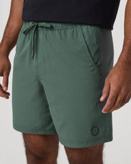 Kore Short Unlined 7" | Agate Green Tonal