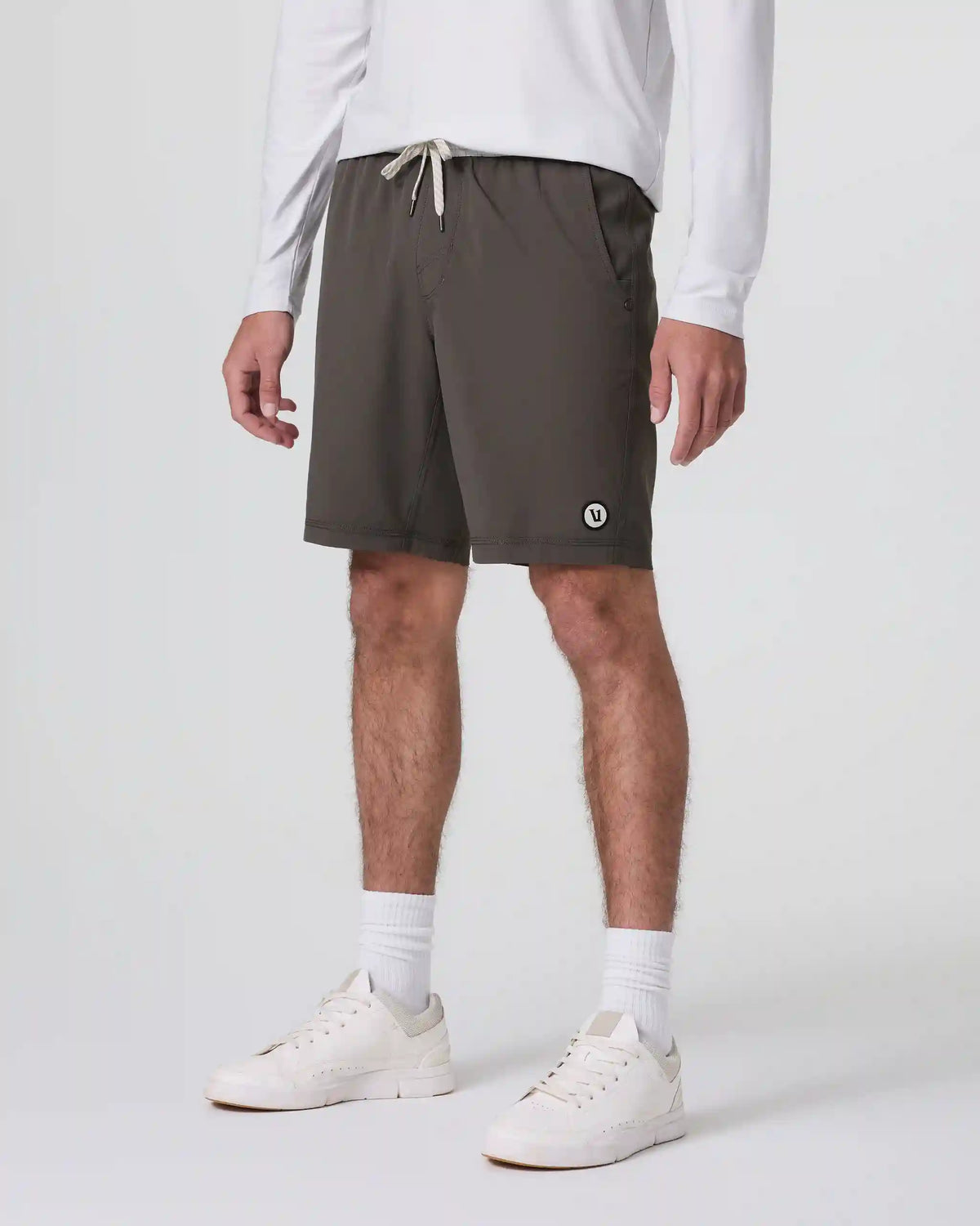 Kore Short Lined 9" | Warm Grey