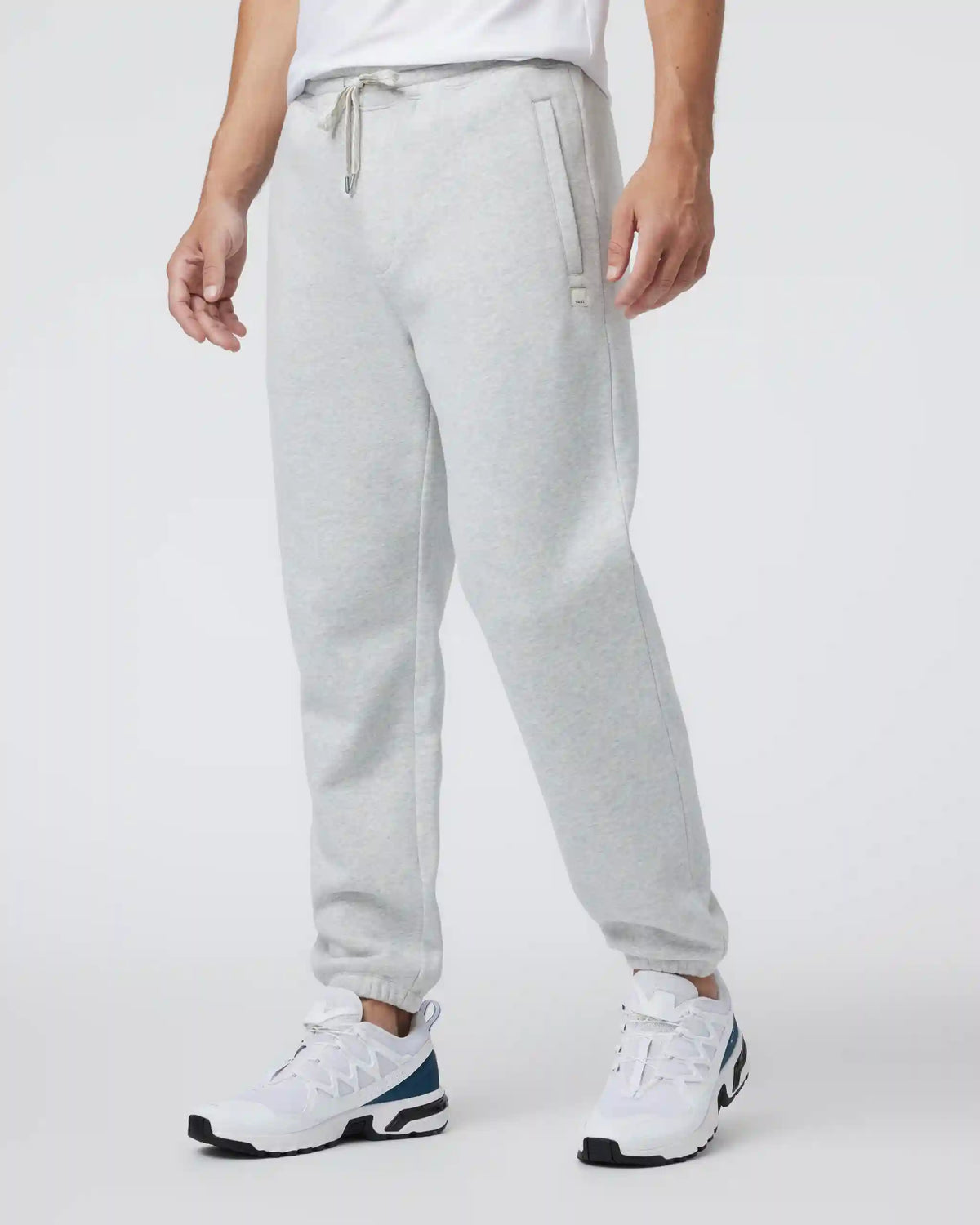 Seaside Sweatpant - Long | Light Heather Grey