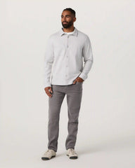 Benton Stretch Twill Pant Athletic Slim Fit 32" | Cavern Grey