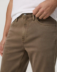 Benton Stretch Twill Pant Athletic Slim Fit 32" | Peppercorn