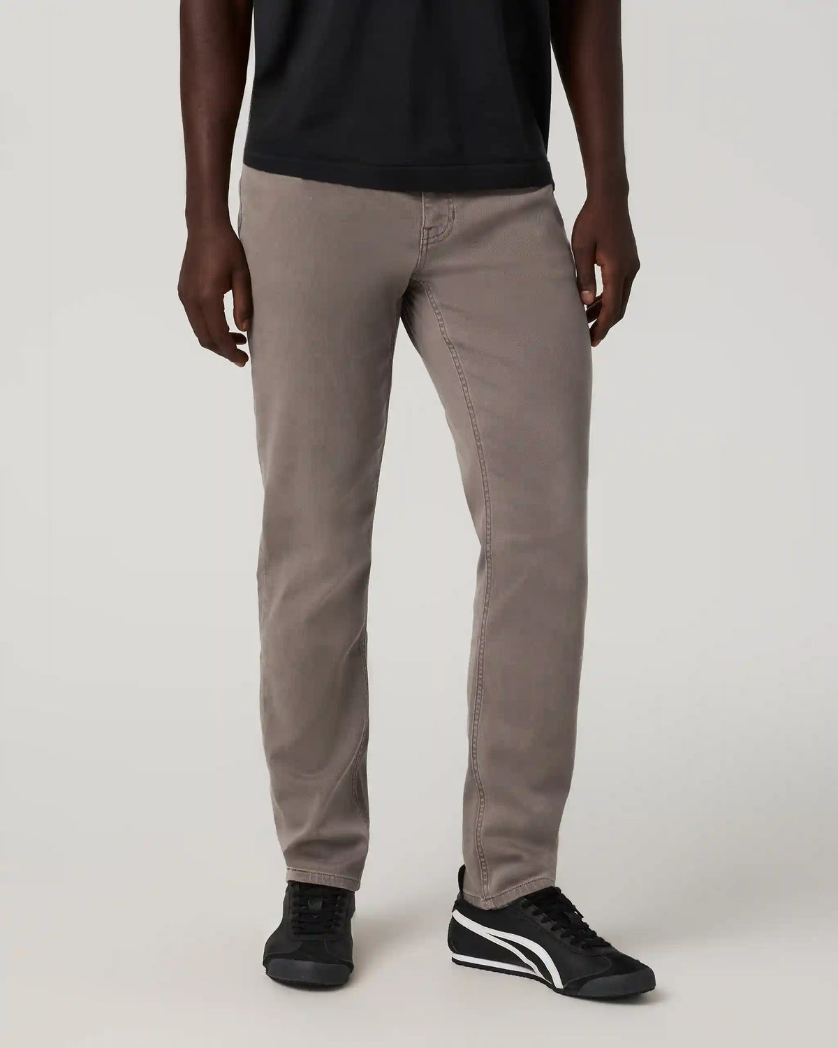 Benton Stretch Twill Pant Athletic Slim Fit 30" | Smokey Taupe