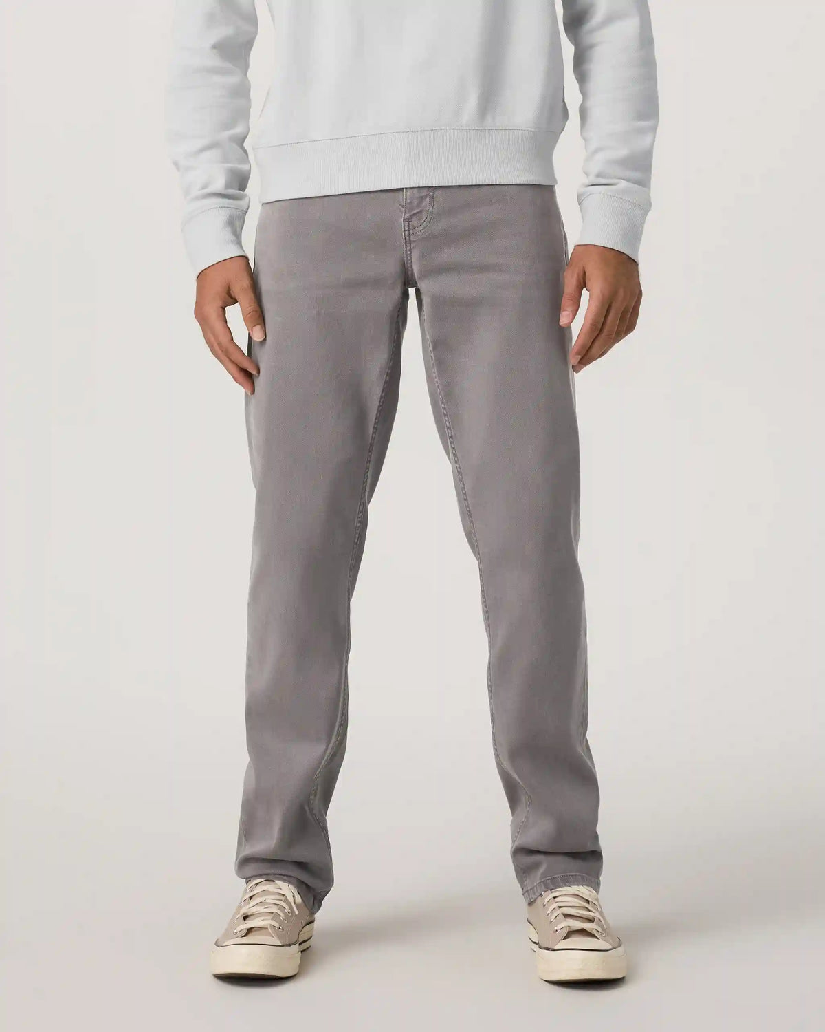 Benton Stretch Twill Pant Classic Fit 32" | Cavern Grey