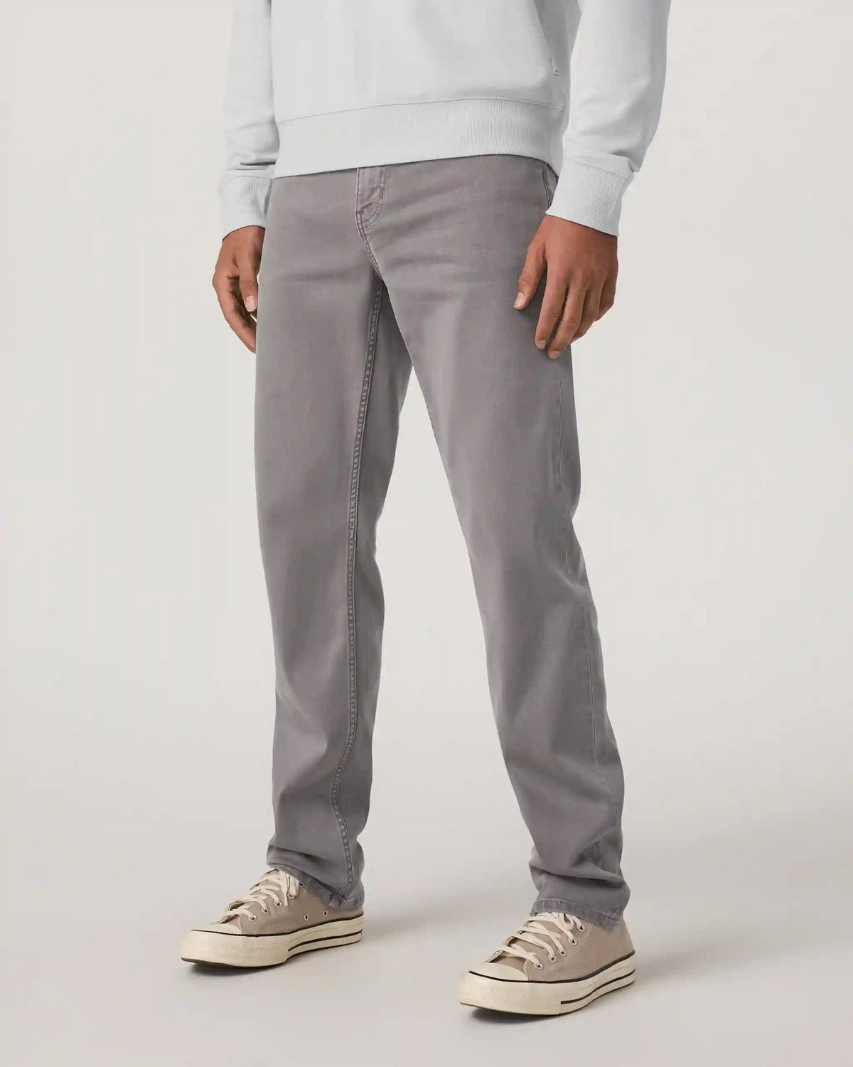 Benton Stretch Twill Pant Classic Fit 30" | Cavern Grey