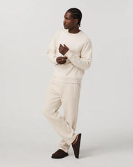 Seaside Straight Leg Sweatpant 30" | Buttermilk Heather