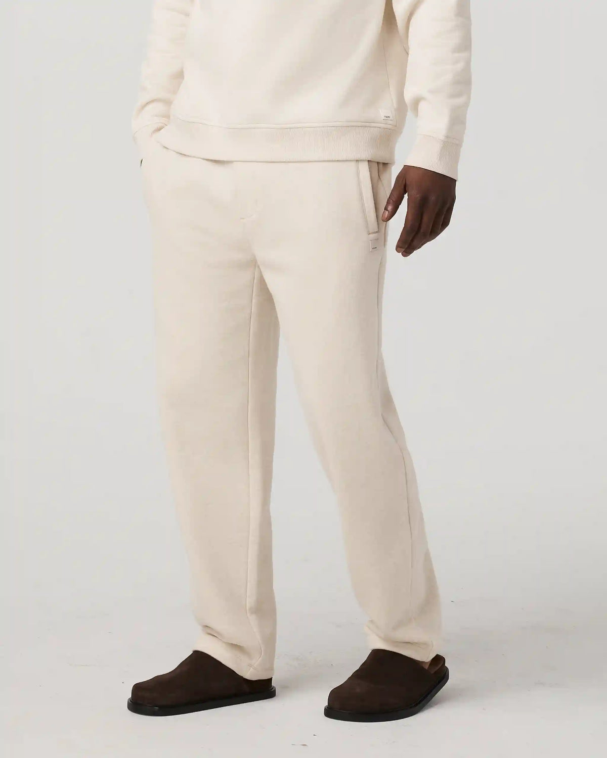 Seaside Straight Leg Sweatpant 30" | Buttermilk Heather