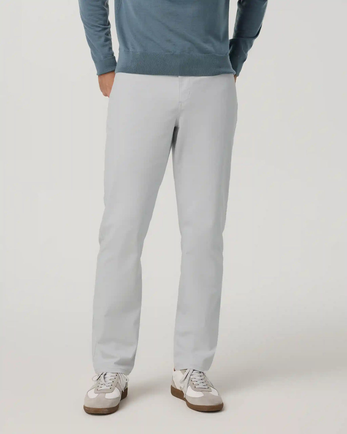 Vuori Meta™ Cotton Pant Classic Fit 32" | Frost Grey