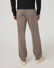 Benton Twill Elastic Waist Pant Relaxed Fit 30" | Smokey Taupe