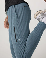 Sunday Performance Jogger - Long | Smoke Blue Heather