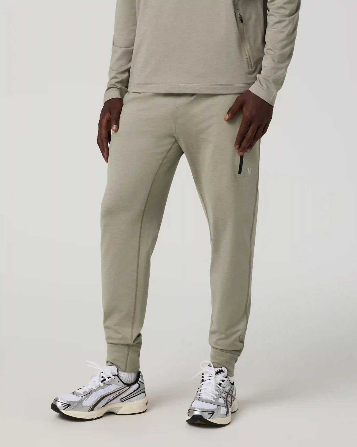 Sunday Performance Jogger - Long | Biscotti Heather