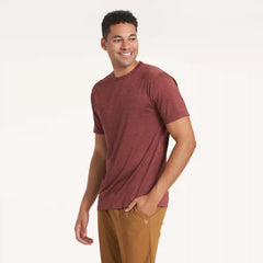 Zephyr Tee | Cedar Heather