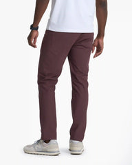 Vuori Meta™ Pant Athletic Slim Fit 32" | Chestnut