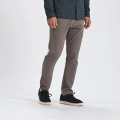 Aim Pant | Cocoa Linen Texture
