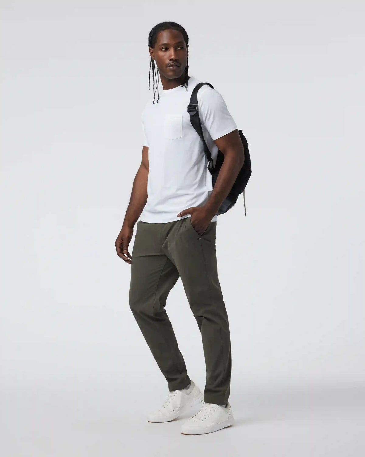 Vuori Meta™ Elastic Waist Pant | Dark Oregano