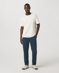 Fletcher Elastic Waist Pant Athletic Slim Fit 30" | Ocean Blue