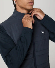 Sunday Insulated Hybrid Jacket | Ink Heather