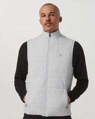 Sunday Insulated Hybrid Vest | Frost Grey