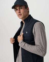 Sunday Insulated Hybrid Vest | Ink Heather