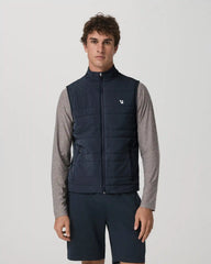 Sunday Insulated Hybrid Vest | Ink Heather