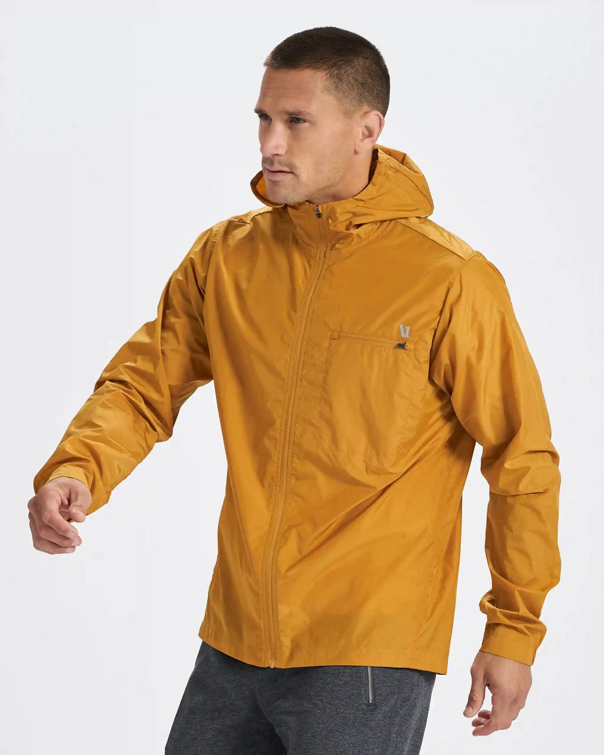 Daybreak Windbreaker | Cognac