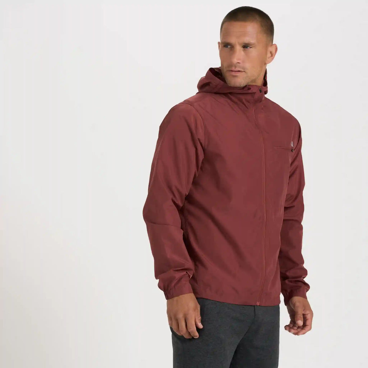 Daybreak Windbreaker | Red Clay