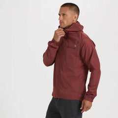 Daybreak Windbreaker | Red Clay