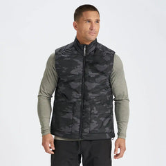 Topanga Insulation Vest | Black Camo