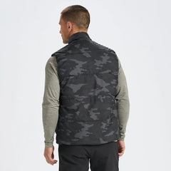 Topanga Insulation Vest | Black Camo
