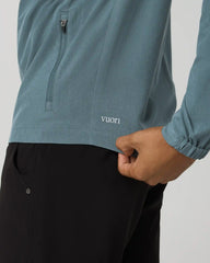 Venture Track Jacket | Blue Sea Linen Texture