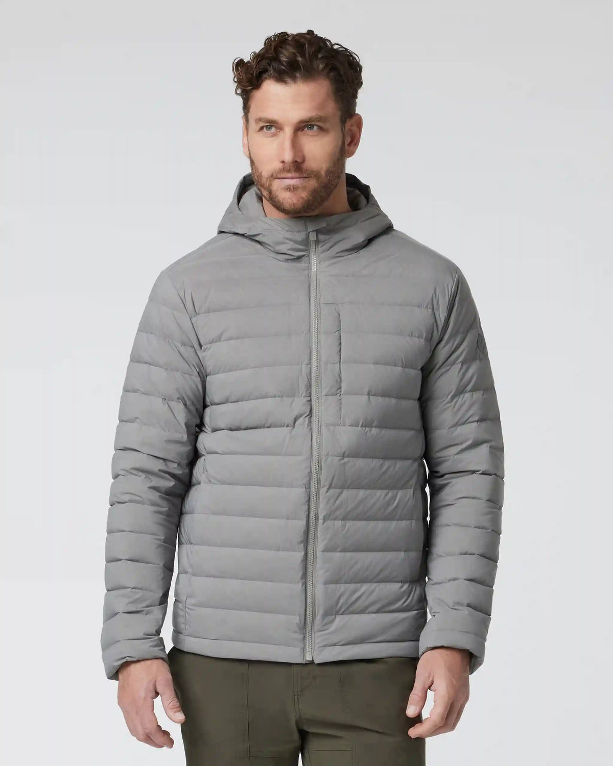 Steadfast Full Zip Hooded Jacket | Shiitake
