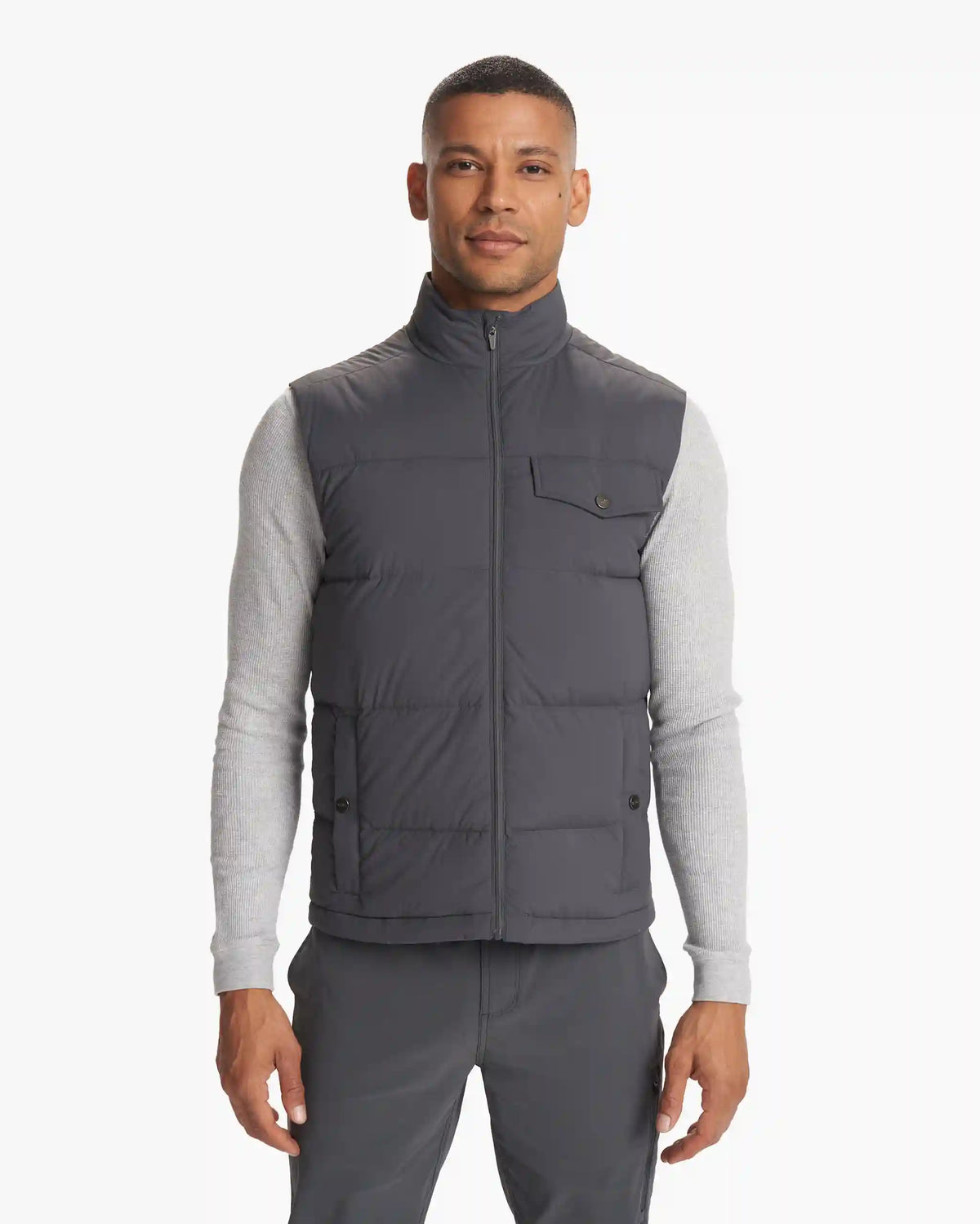 Meysan Down Vest | Charcoal