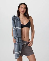 Stripe Beach Towel | Dusty Blue