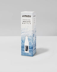S6 Wordmark Mizu Water Bottle | Black