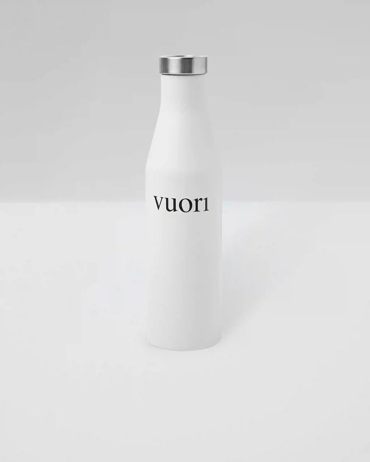 S6 Wordmark Mizu Water Bottle | White
