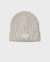 Label Beanie | Natural Heather