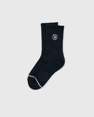 Half Crew Sock 2.0 | Black