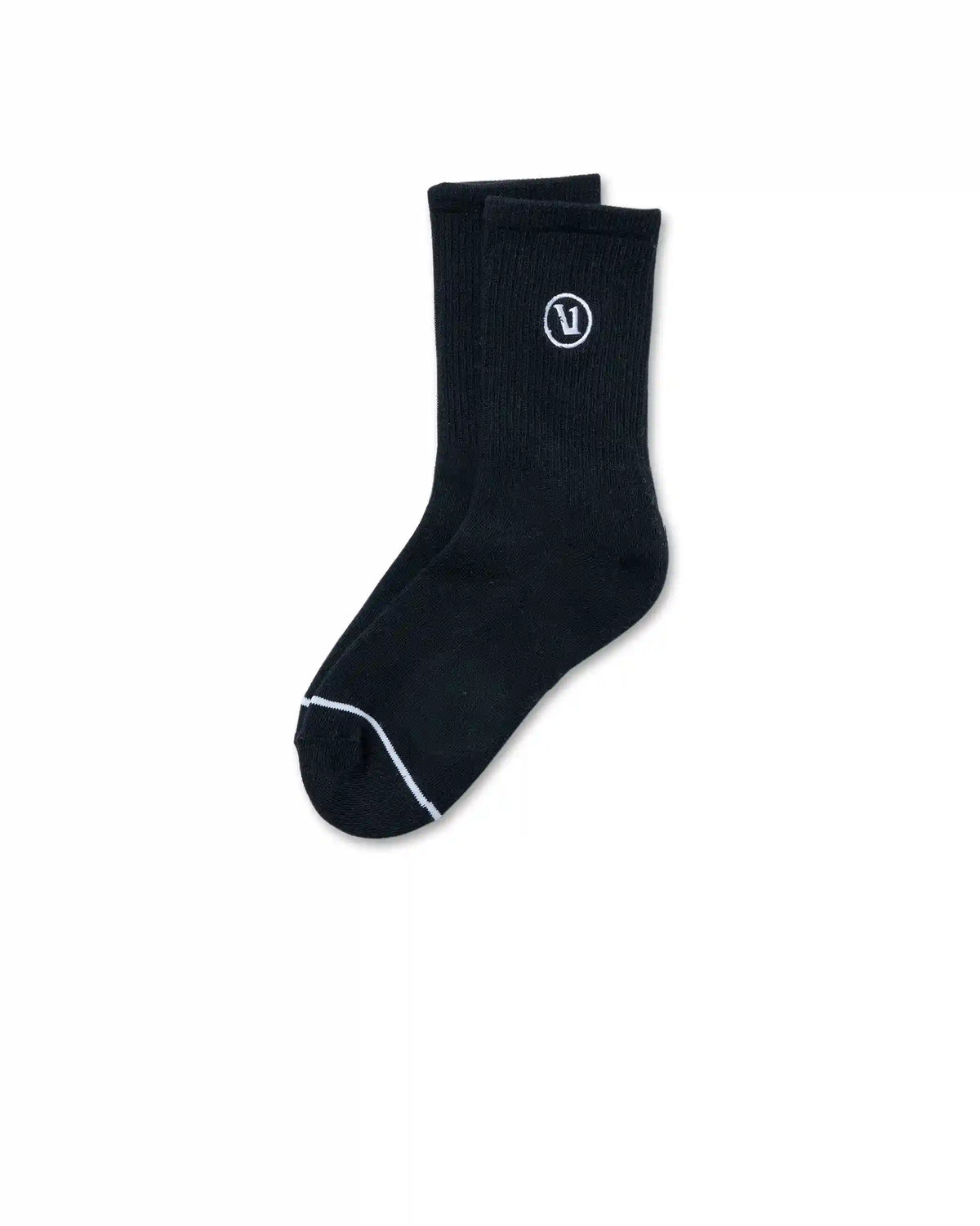 Half Crew Sock | Black (OLD)