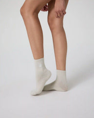 Half Crew Sock | Salt Heather (OLD)