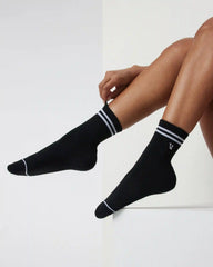 Half Crew V1 Sock | Black