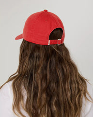 Vuori Dad Hat | Crimson
