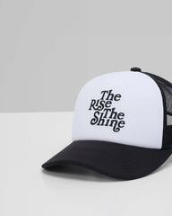 The Rise The Shine Trucker Hat | Black