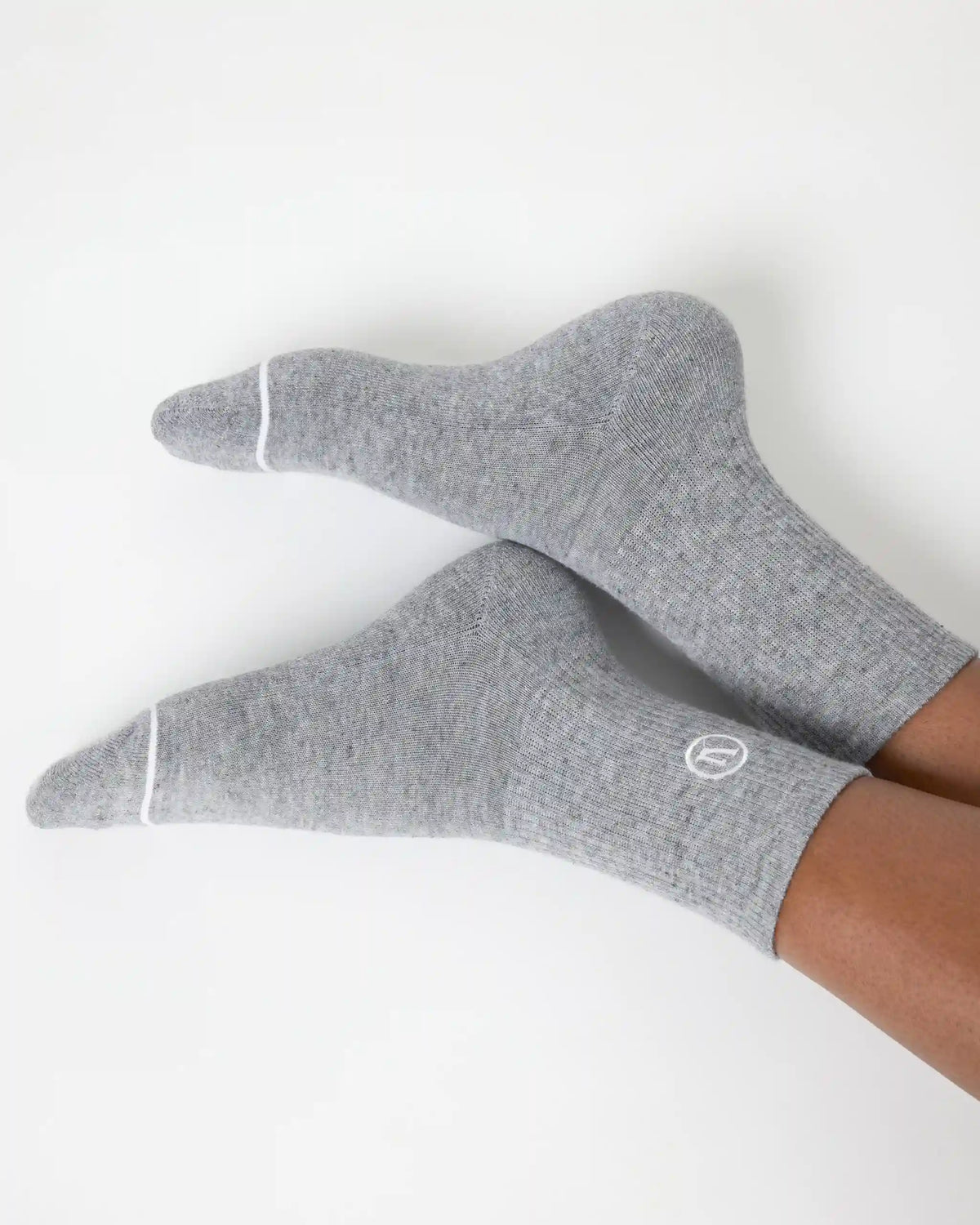 Half Crew Sock | Light Heather Grey 1.0 (OLD)