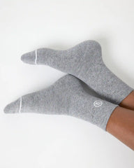 Half Crew Sock | Light Heather Grey 1.0 (OLD)
